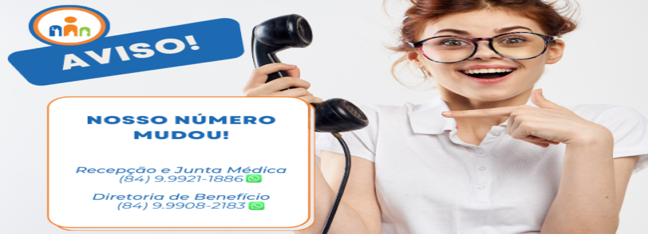 Atenção! Nosso número mudou.
